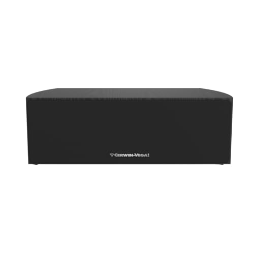 CERWIN-Vega! Home Audio LA24 4 2.5-Way Passive Center Channel Speakers Black