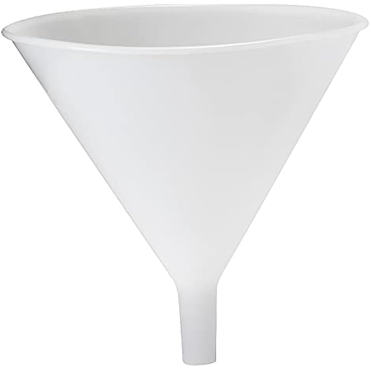 Hutzler Plastic Funnel, 64 oz, Natural
