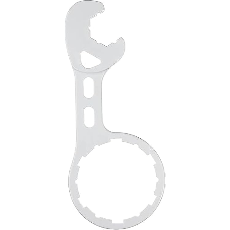 GE Carbon Water Filter Wrench, Allows for Easy Removal of At-Home Water Filtration System, Compatible With Various Water Filter System Models, White, UCWRNCH