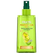 Fructis Triple Nutrition Marvelous Oil Hair Elixir, 5.0 Fl Oz, 1 Count (Packaging May Vary)