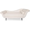Christopher Knight Home Calvert Chaise Lounge, Wood, Sage Green + Dark Brown
