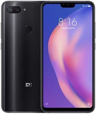 Global Version Mi 8 Lite 6GB 128GB 6.26 19:9 Notch Full Screen Snapdragon 660 Octa Core 24MP Front Camera Smartphone Black Black