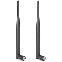 2 Pcs Router Antenna,2.4/5G Dual Frequency Antenna, System 6DB High Gain Dual-Band SMA Inner Hole,Suitable for Router with SMA Interface,Easy to Use
