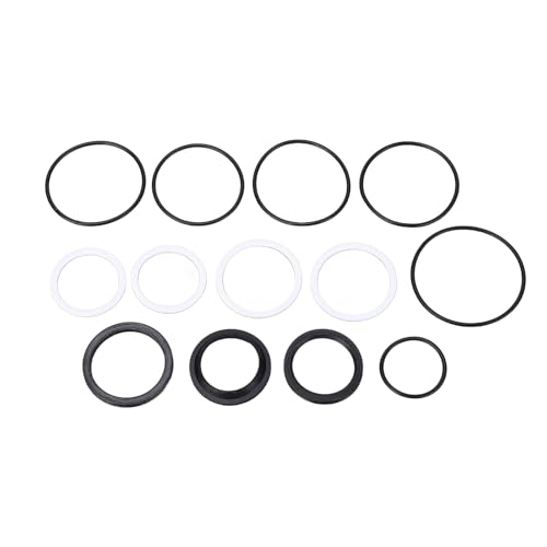 13PCS Shock Absorber Maintenance Kit, Air Shock Absorber Replacements, Vibration Damping Rubber for DPS DPX2, Complete Suspension Service Kit with Grade Rubber,