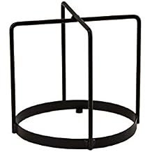 Buyers Products 8891002 Black Powder-Coated Beacon Brush Guard, 6 Inch Diameter x 6.5 Inch Tall, Quad-Bar Protection Corrosion Resistant, Utility Truck, Safety Truck, Black