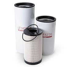 FF5776 K37-1029 Fuel Filter Kit, Compatible With Cummins ISX15 Oil Change Kit OE# LF14000NN FF5776 K37-1029