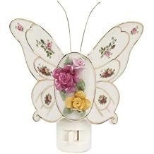 Royal Doulton-Royal Albert Old Country Roses Butterfly Nightlight