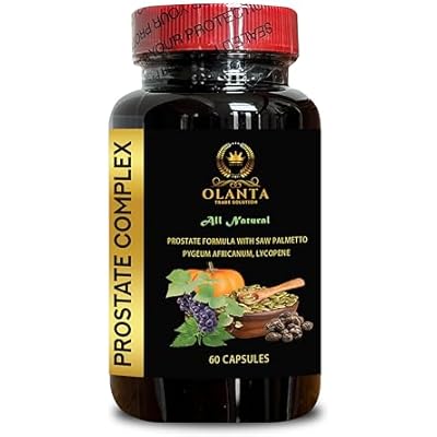 Prostate Healthy Pills - Prostate Complex for Men - Nutritional Support for Prostate, Prostate Support Supplement, Saw Palmetto Extract, Pygeum africanum - 1 Bottle