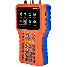 TV Signal Strength Meter, V8 Finder Pro DVB-S2 DVB-T2 DVB-C AHD H.265 Satellite Meter Satellite Finder,Camping Essentials
