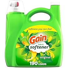 Gain Liquid Fabric Softener, Original Scent, 44 FL OZ LIQ., 60 Loads, Smooth Touch - softness you can feel