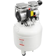 750W 40L Dental Medical Silent Air Compressor 115PSI Powerful Silent Air Pump 110V Steel Tank Air Compressor Portable Oilless Airpress Tool