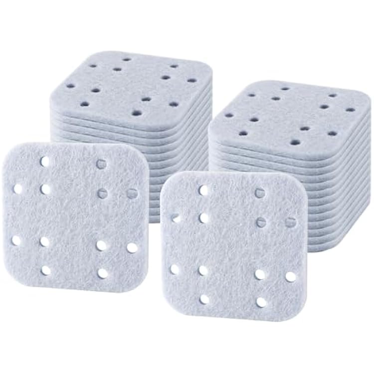 Funmit 24 Pack Humidifier Replacement Filters for LEVOIT, Mineral Absorption Pad Compatible with LV600S, LV600HH, OasisMist450S
