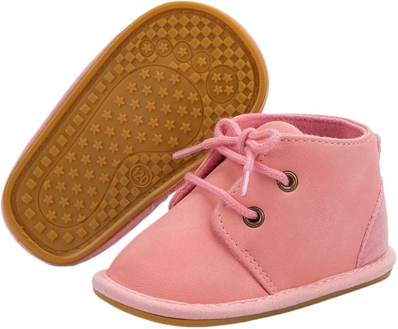 Baby Booties Newborn Infant Unisex Baby Girls Boys Velvet Rubber Anit-Slip Sole Shoes Toddler Fleece Cozy Winter Warm Prewalker Boots