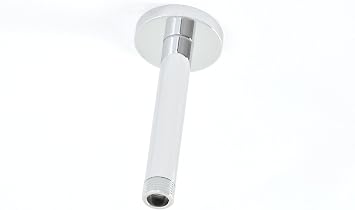 Artos F902-3BN Round 4.75-Inch Shower Arm Ceiling Mounted, Brushed Nickel