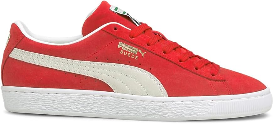 PUMA Mens Suede Classic Xxi Lace Up Sneakers Shoes Casual - Red - Size 10.5 M