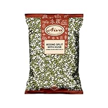 AIVA - Moong Split with Husk (Split Mung Beans with Skin) | Lentils Indian Green Gram Split- 4 LB