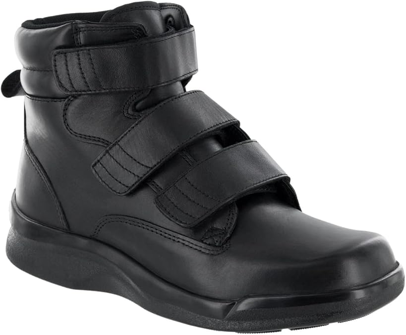 Apex Men's Biomechanical Triple-Strap Work Boot Black Sneaker