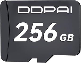 DDPAI 256G SD Card, U3 V30 TF Card for Dash Cam Car Camera, Read Speed up to 100 MB/s