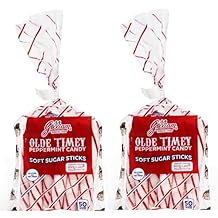 Gilliam Peppermint Sticks - Pack of 2-5 oz Bags - Classic Tasty Treats That Generations Have Loved - Perfect for Sharing with Friends and Family