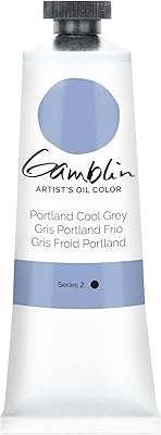 Gamblin Artist Oil 37Ml Portland Cool Grey