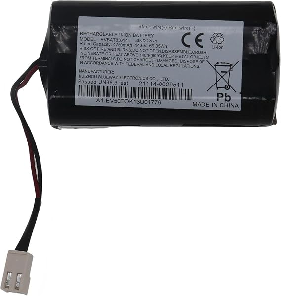 14.60V 4750mAh RVBAT85014 Replacement Battery Compatible with AV2900XE AV2902XE AV2920XE AV2922XE RV2910XE RV2920XE RV2930XE RV2932XE UR2950X