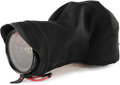 Peak Design Shell Camera Rain Cover, Large, Weatherproof Rain Cover for DSLR Camera, Stretchy Neoprene Fabric with Waterproof Membrane, Works with Capture Clip & Peak Design Straps, Protects from Dust