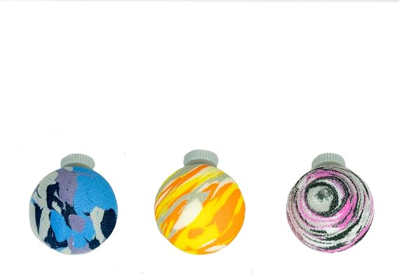 Air-Lock Airlock Biodegradable Indicator - Assorted Colors - 3 Pack Camouflage/Marbled 3/4 inches
