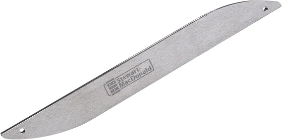 StewMac 150 Grit Offset Diamond Guitar Fret Crowning File - Dual Edge Concave Fret File for Medium & Wide Fretwire - Professional Luthier Shaping & Repair Tool