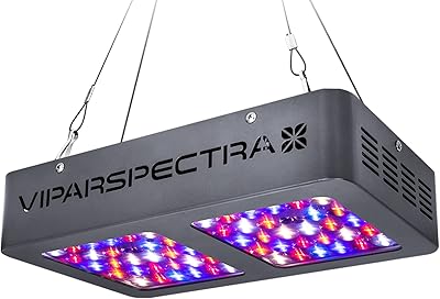 VIPARSPECTRA 300W LED Grow Light with Daisy Chain Function, Full Spectrum Plant Growing Lights for Indoor Plants Veg and Flower Actual Power 130 Watt