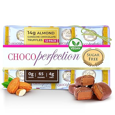 ChocoPerfection Sugar Free Almond Ganache Truffles
